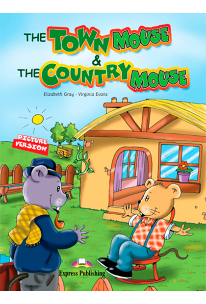 THE TOWN MOUSE &amp; THE COUNTRY MOUSE Livro de leitura + Multi-ROM