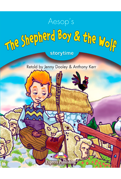 THE SHEPHERD BOY &amp; WOLF Livro de leitura + aplicação
