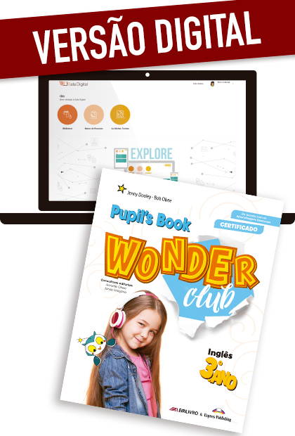 WONDER CLUB 3.º ANO - VERSÃO DIGITAL Livro do aluno